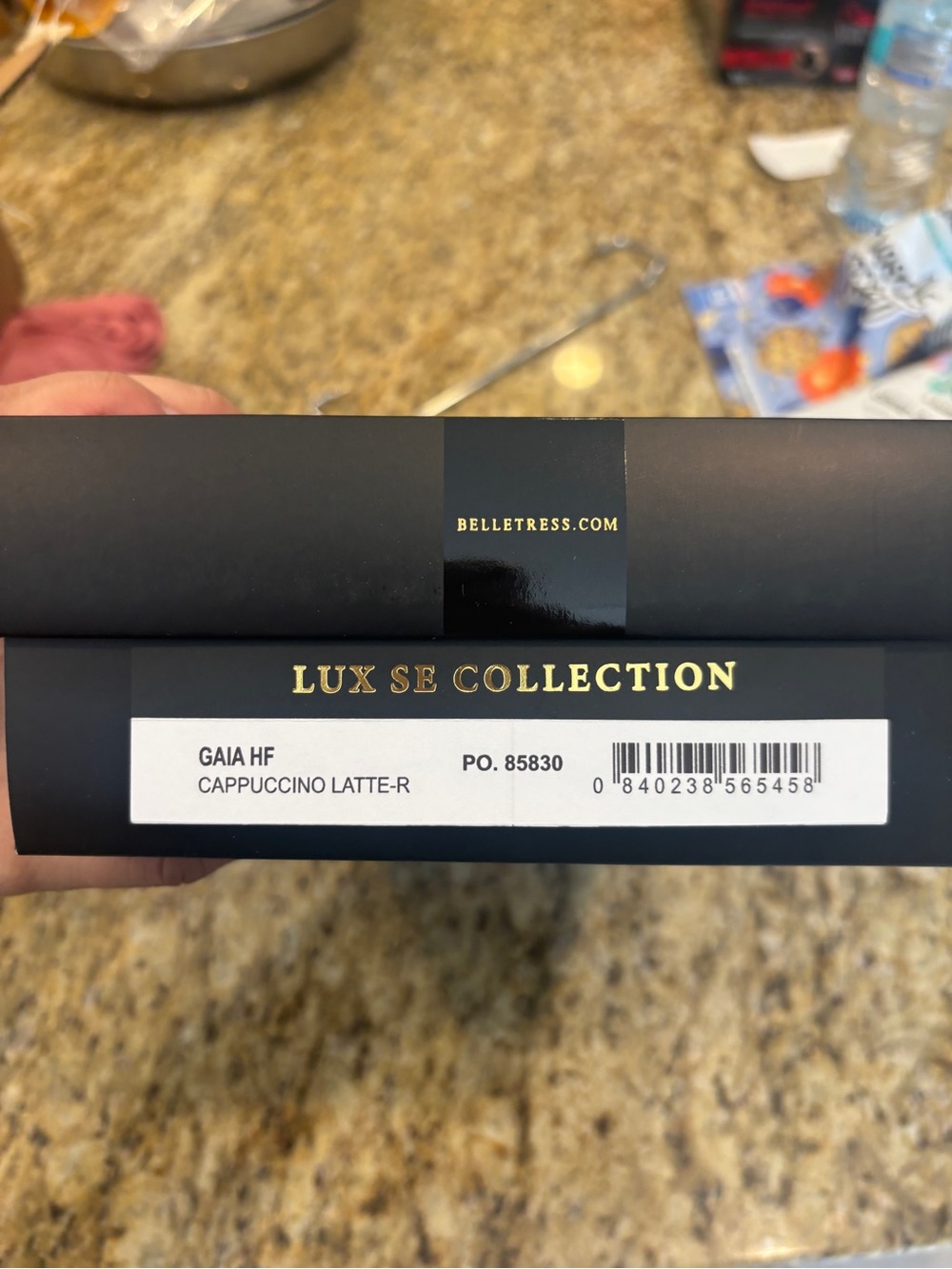 BelleTress Lux SE Collection Gaia HF Wig — Cappuccino Latte